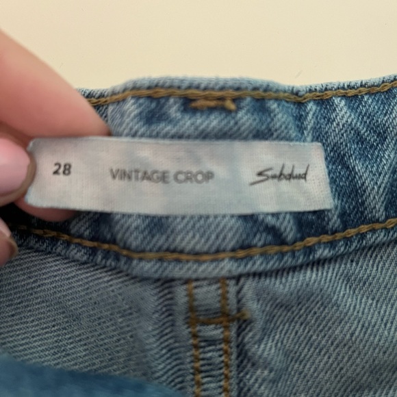 Subdued Denim Shorts - Picture 3 of 3